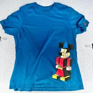 Disney Exclusive Imagineering Design T Shirt Dark Teal Size 2XL